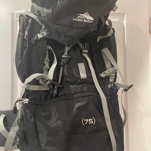 High Sierra Black Backpack